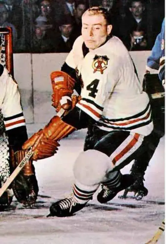 ELMER VASKO Chicago Blackhawks 1965 CCM Vintage Throwback NHL Hockey Jersey 