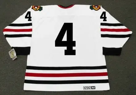 ELMER VASKO Chicago Blackhawks 1965 CCM Vintage Throwback NHL Hockey Jersey 