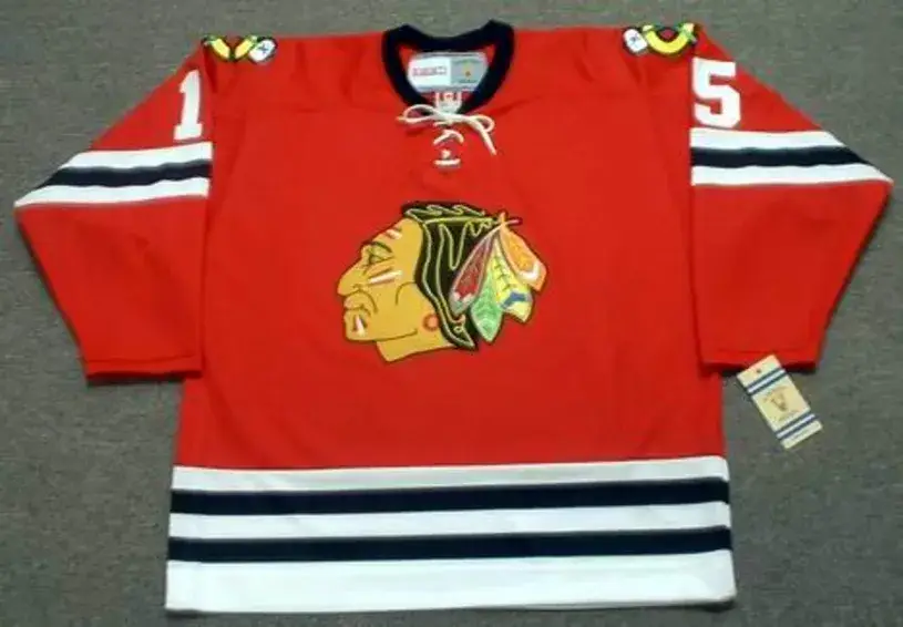 ERIC NESTERENKO Chicago Blackhawks 1963 CCM Vintage Throwback NHL Jersey