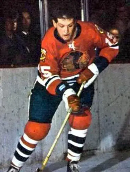 ERIC NESTERENKO Chicago Blackhawks 1963 CCM Vintage Throwback NHL Jersey 