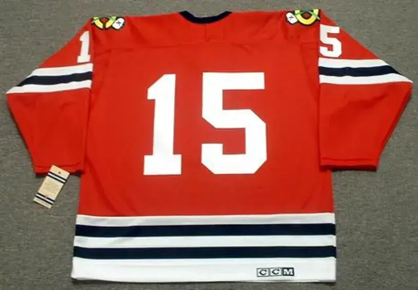 ERIC NESTERENKO Chicago Blackhawks 1963 CCM Vintage Throwback NHL Jersey 