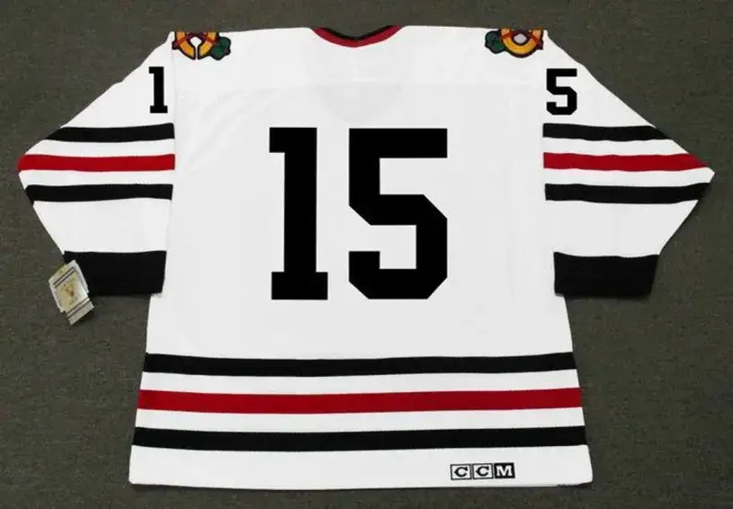 ERIC NESTERENKO Chicago Blackhawks 1967 CCM Vintage Throwback NHL Hockey Jersey 