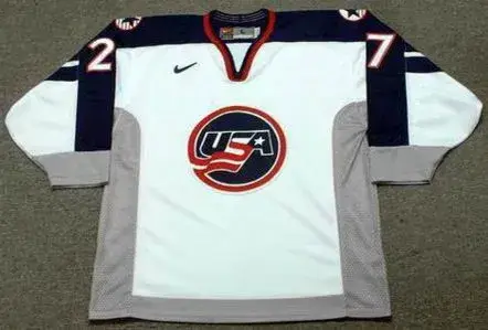JEREMY ROENICK 1998 USA Nike Olympic Throwback Hockey Jersey
