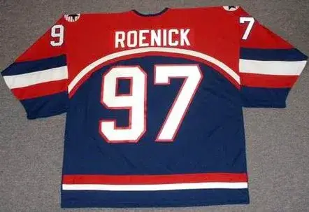 JEREMY ROENICK 2002 USA Nike Olympic Throwback Hockey Jersey 