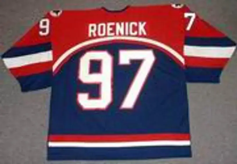 JEREMY ROENICK 2002 USA Nike Olympic Throwback Hockey Jersey 