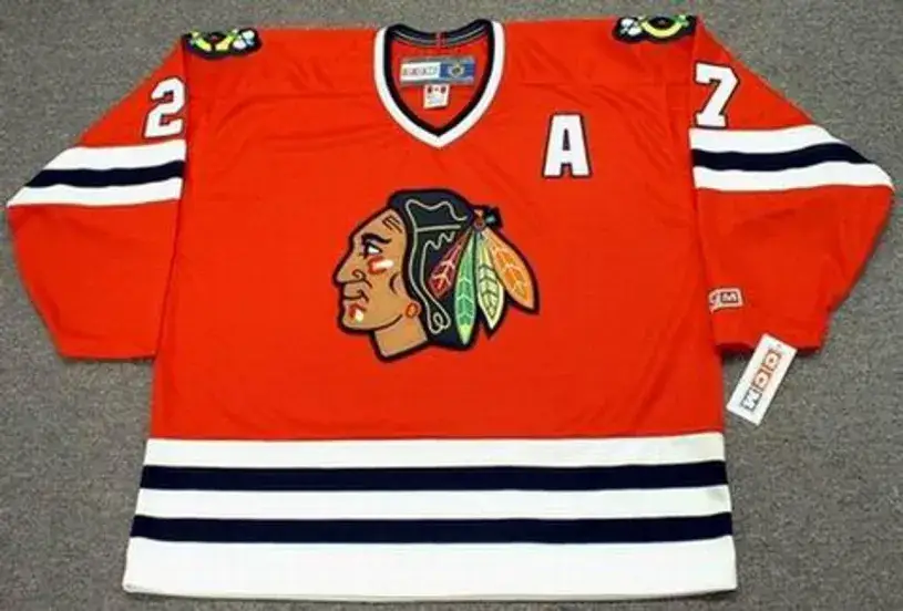 JEREMY ROENICK Chicago Blackhawks 1990 CCM Throwback Away Hockey Jersey