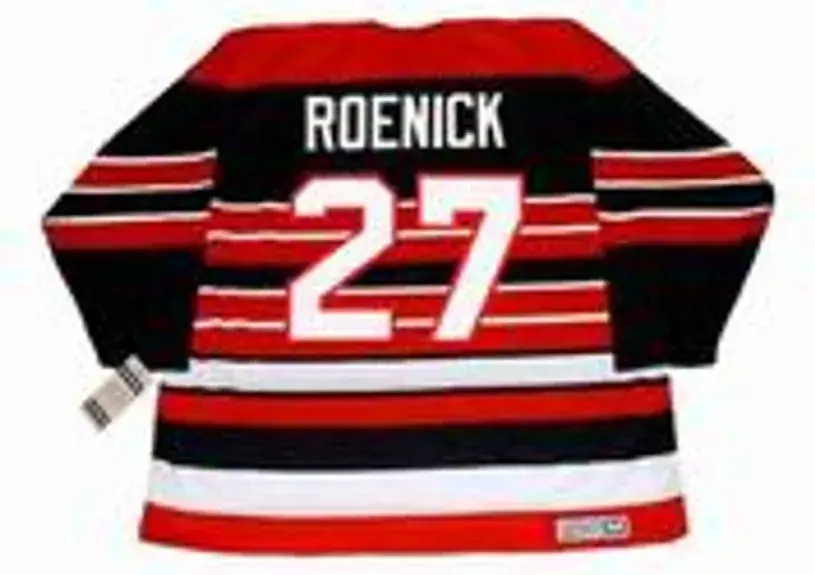 JEREMY ROENICK Chicago Blackhawks 1992 CCM Vintage Throwback NHL Hockey Jersey 