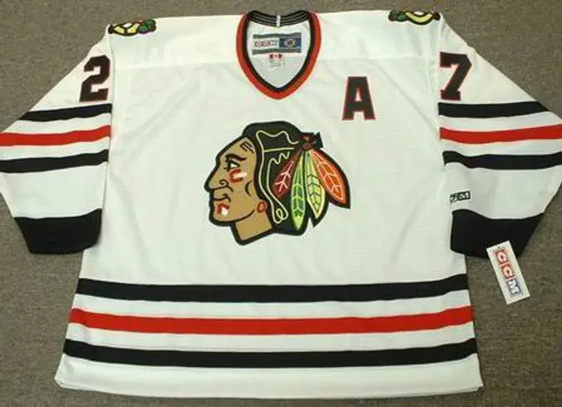 JEREMY ROENICK Chicago Blackhawks 1994 CCM Throwback Home NHL Hockey Jersey