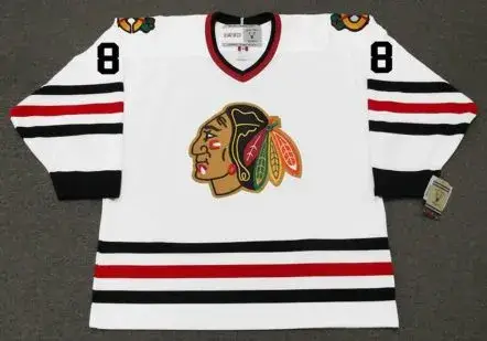 JIM PAPPIN Chicago Blackhawks 1969 CCM Vintage Throwback NHL Hockey Jersey