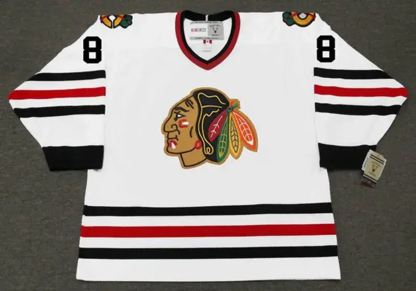 JIM PAPPIN Chicago Blackhawks 1969 CCM Vintage Throwback NHL Hockey Jersey