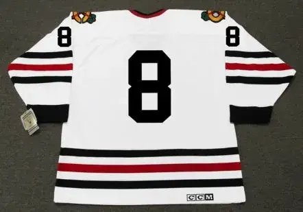 JIM PAPPIN Chicago Blackhawks 1969 CCM Vintage Throwback NHL Hockey Jersey 