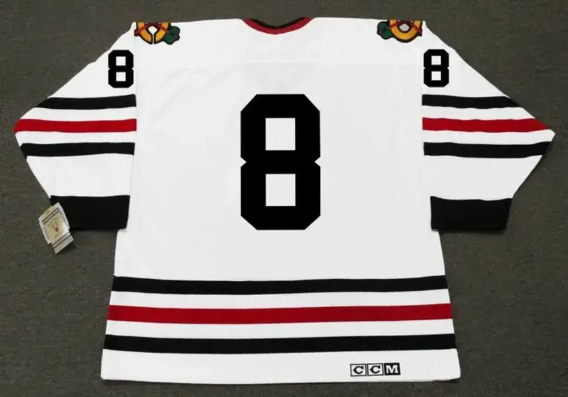 JIM PAPPIN Chicago Blackhawks 1969 CCM Vintage Throwback NHL Hockey Jersey 
