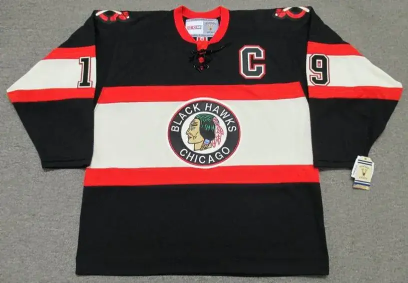 JONATHAN TOEWS Chicago Blackhawks 1930’s CCM Vintage NHL Hockey Jersey