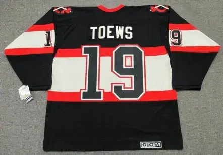 JONATHAN TOEWS Chicago Blackhawks 1930’s CCM Vintage NHL Hockey Jersey 