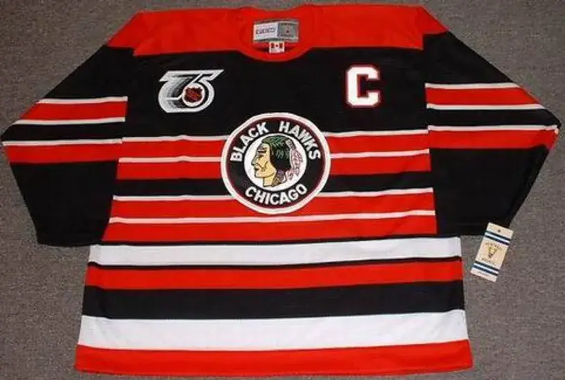 JONATHAN TOEWS Chicago Blackhawks 1940’s CCM Throwback Away Hockey Jersey