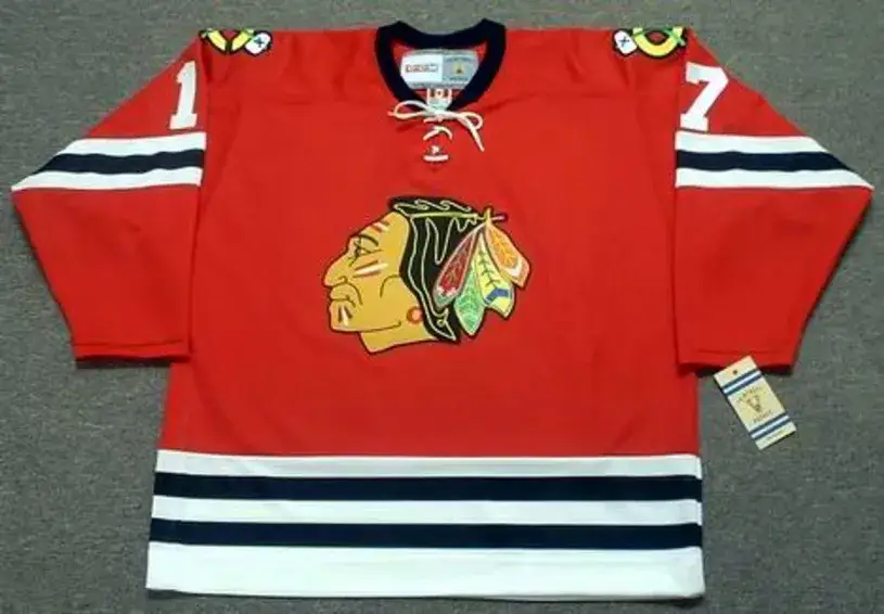 KENNY WHARRAM Chicago Blackhawks 1963 CCM Vintage Throwback NHL Jersey