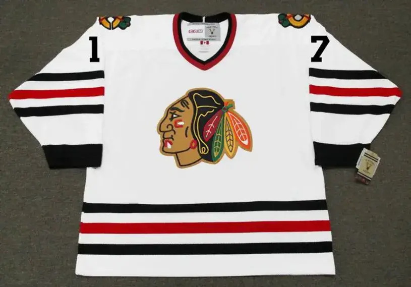 KENNY WHARRAM Chicago Blackhawks 1967 CCM Vintage Throwback NHL Hockey Jersey