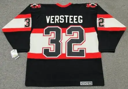 KRIS VERSTEEG Chicago Blackhawks 1930’s CCM Vintage NHL Hockey Jersey 