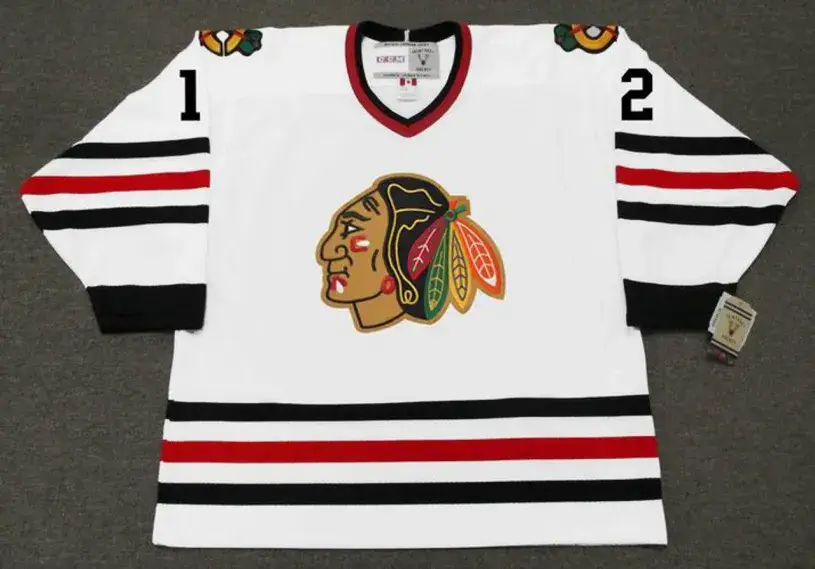 PAT STAPLETON Chicago Blackhawks 1967 CCM Vintage Throwback NHL Hockey Jersey