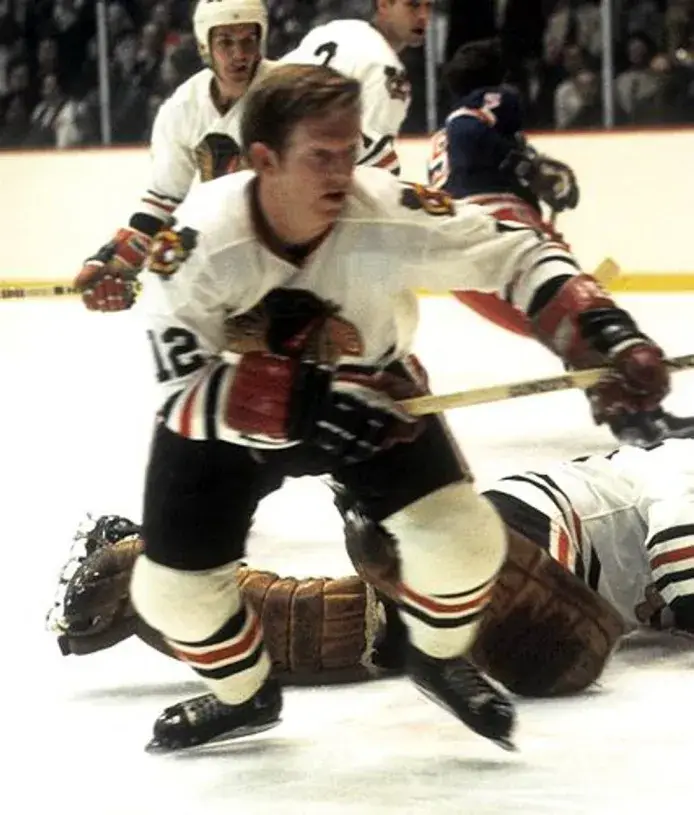 PAT STAPLETON Chicago Blackhawks 1967 CCM Vintage Throwback NHL Hockey Jersey 