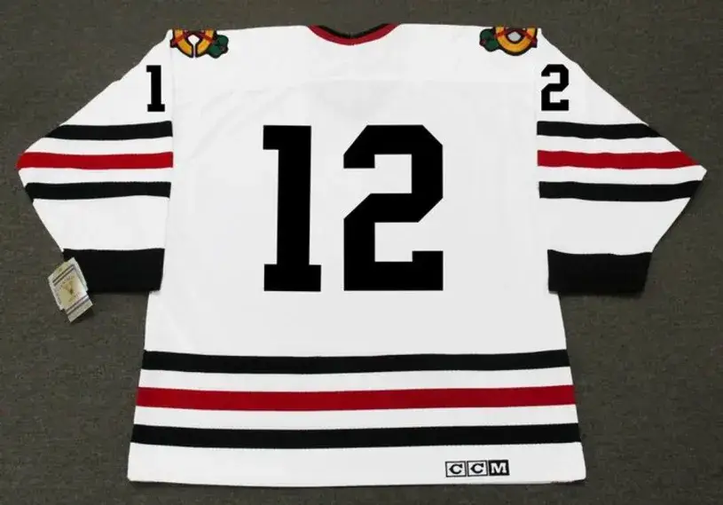 PAT STAPLETON Chicago Blackhawks 1967 CCM Vintage Throwback NHL Hockey Jersey 