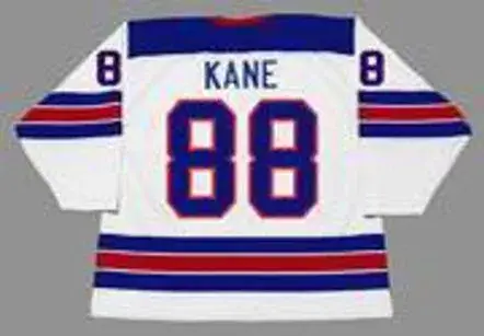 PATRICK KANE 2010 USA Nike Olympic Throwback Hockey Jersey 