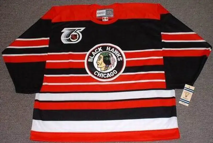 PATRICK KANE Chicago Blackhawks 1940’s CCM Throwback Away NHL Hockey Jersey