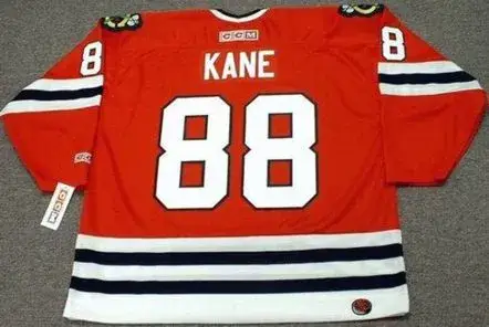 PATRICK KANE Chicago Blackhawks 2009 CCM Throwback Home NHL Hockey Jersey 