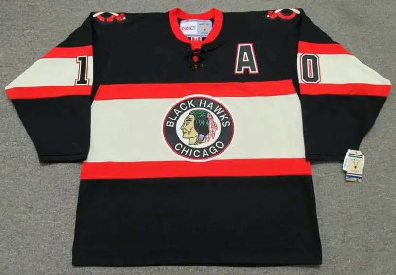 PATRICK SHARP Chicago Blackhawks 1930’s CCM Vintage NHL Hockey Jersey