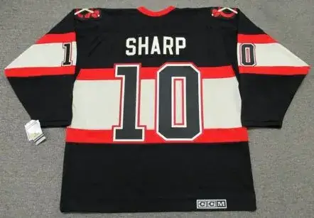 PATRICK SHARP Chicago Blackhawks 1930’s CCM Vintage NHL Hockey Jersey 
