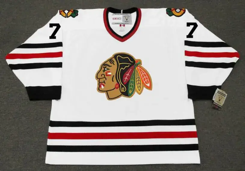 PHIL ESPOSITO Chicago Blackhawks 1966 CCM Vintage Throwback NHL Hockey Jersey