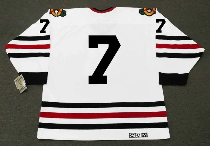 PHIL ESPOSITO Chicago Blackhawks 1966 CCM Vintage Throwback NHL Hockey Jersey 