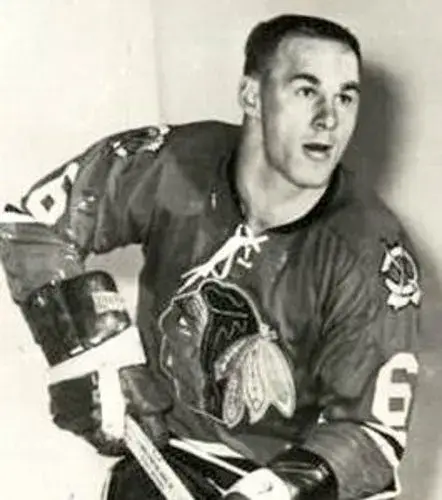REGGIE FLEMING Chicago Blackhawks 1963 CCM Vintage Throwback NHL Jersey 