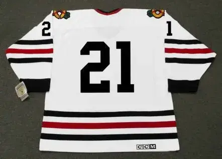 STAN MIKITA Chicago Blackhawks 1967 CCM Vintage Throwback NHL Hockey Jersey 