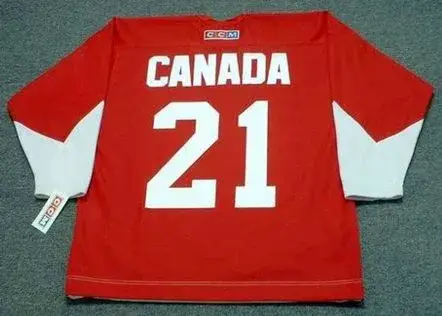 STAN MIKITA Team Canada 1972 CCM Throwback Hockey Jersey 