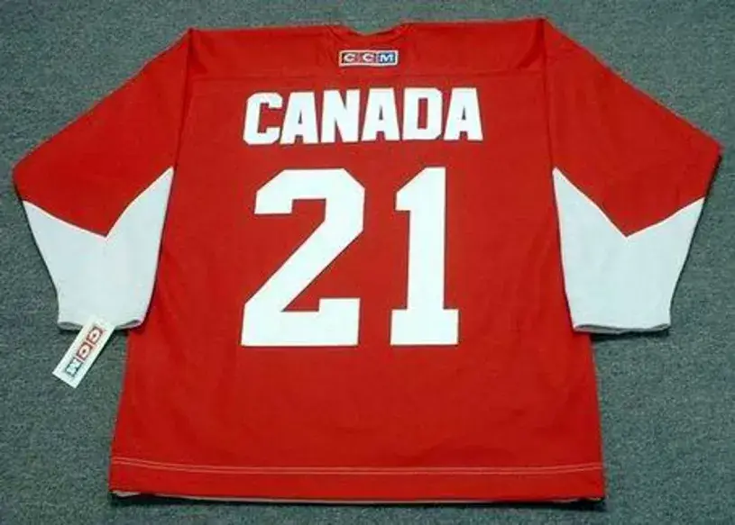 STAN MIKITA Team Canada 1972 CCM Throwback Hockey Jersey 