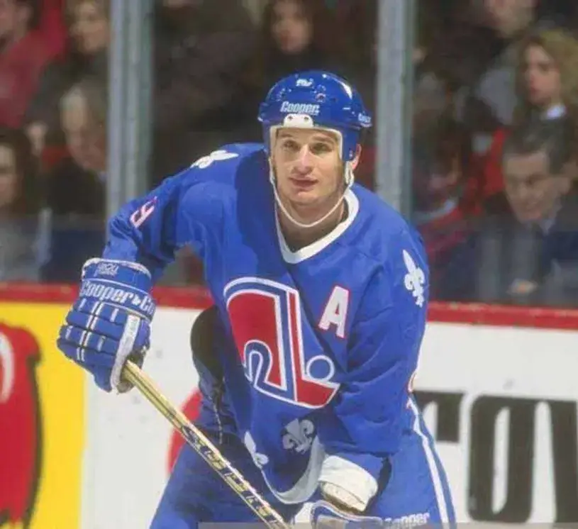 MIKE RICCI Quebec Nordiques 1994 Away CCM Throwback NHL Hockey Jersey 