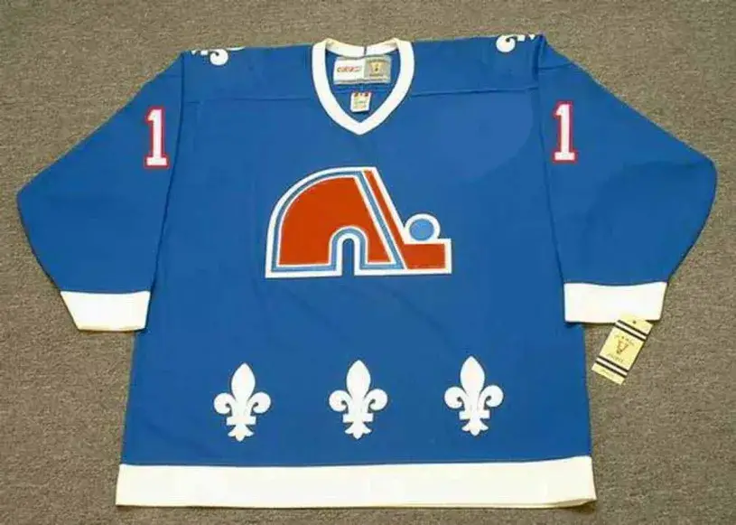 OWEN NOLAN Quebec Nordiques 1994 Away CCM Throwback NHL Hockey Jersey