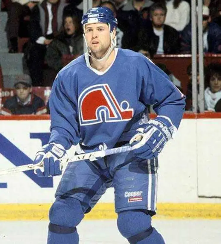 OWEN NOLAN Quebec Nordiques 1994 Away CCM Throwback NHL Hockey Jersey 