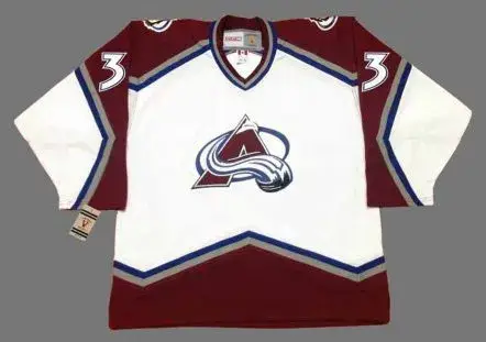 PATRICK ROY Colorado Avalanche 2001 CCM Vintage Throwback NHL Hockey Jersey