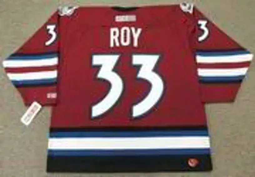 PATRICK ROY Colorado Avalanche 2002 CCM Throwback Alternate NHL Hockey Jersey 