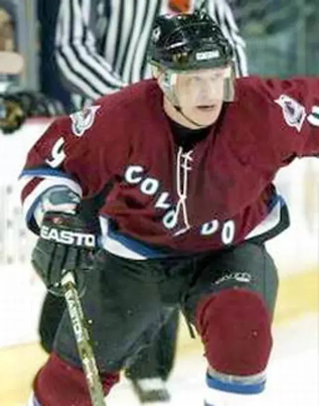 PAUL KARIYA Colorado Avalanche 2003 Alternate CCM Throwback NHL Hockey Jersey 