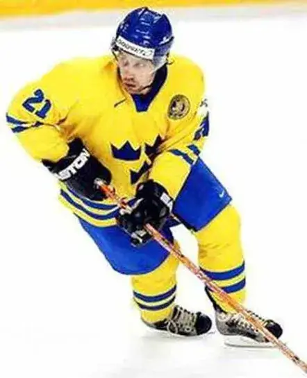 PETER FORSBERG Team Sweden Nike Olympic Throwback Hockey Jersey 