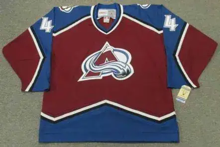 ROB BLAKE Colorado Avalanche 2001 CCM Vintage Throwback NHL Hockey Jersey