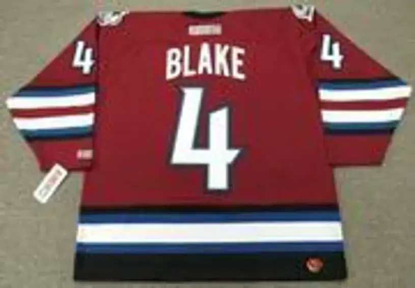 ROB BLAKE Colorado Avalanche 2002 CCM Throwback Alternate NHL Hockey Jersey 