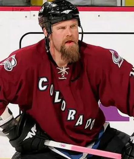 SCOTT PARKER Colorado Avalanche 2002 CCM Throwback Alternate NHL Hockey Jersey 