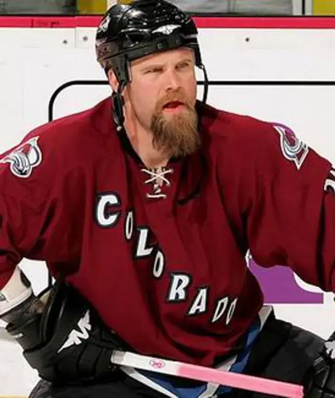 SCOTT PARKER Colorado Avalanche 2002 CCM Throwback Alternate NHL Hockey Jersey 