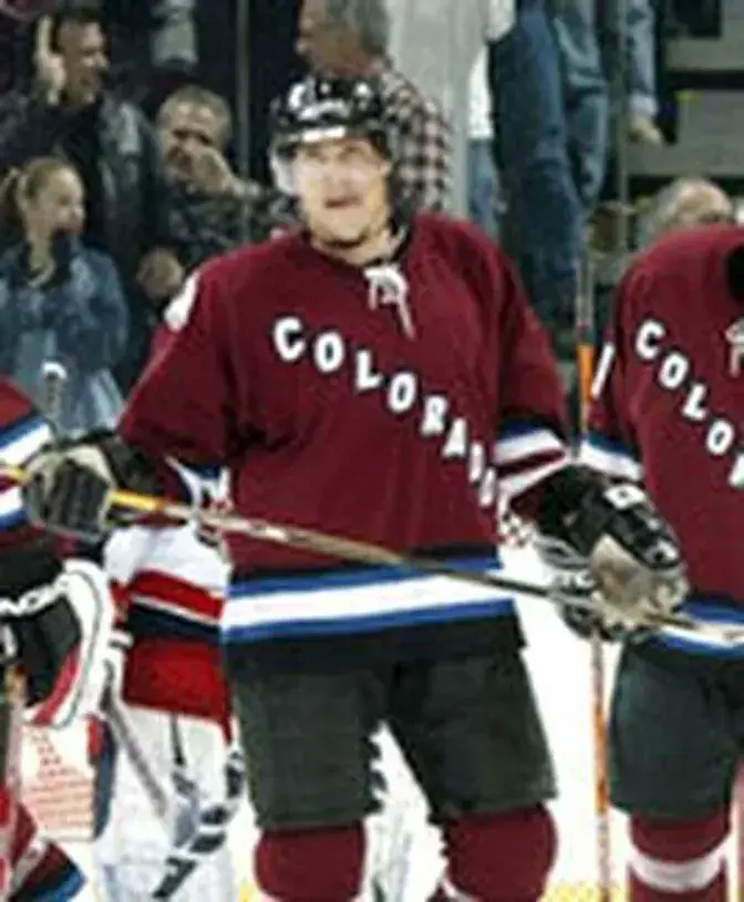 TEEMU SELANNE Colorado Avalanche 2003 CCM Throwback Alternate NHL Hockey Jersey 