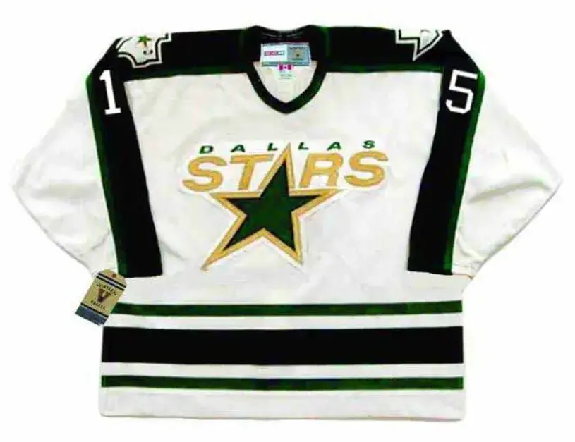 JAMIE LANGENBRUNNER Dallas Stars 1997 Home CCM Throwback NHL Hockey Jersey