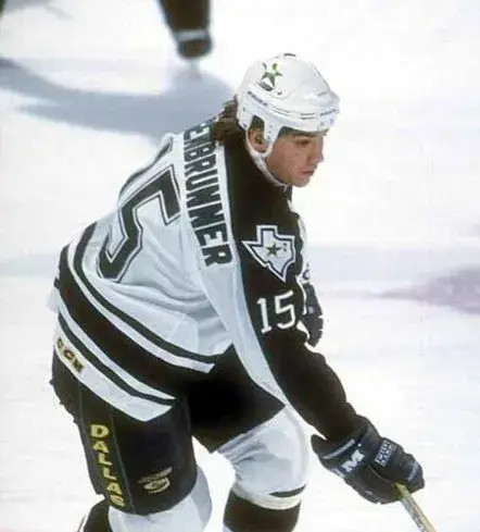 JAMIE LANGENBRUNNER Dallas Stars 1997 Home CCM Throwback NHL Hockey Jersey 